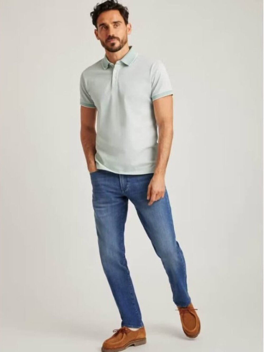 Bonobos Slim Taper Greenwich Wash Jeans | 30x32 | 4-Way Stretch